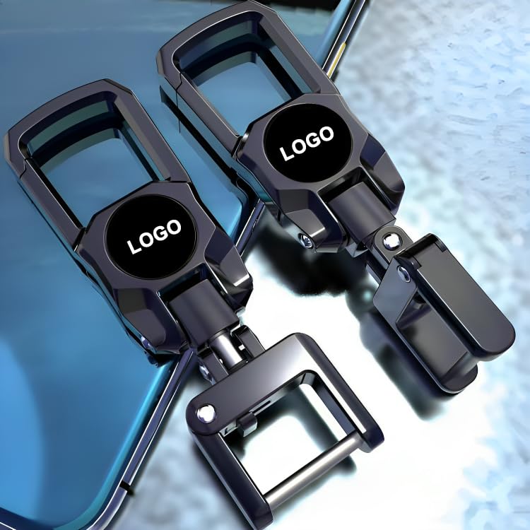 Greenworld Black Dual Side Logo Keychain for Dzire/Swift/Breeza/Scross/Baleno/Alto/Wagonr/Xpresso/Ciaz/Ignis/invicto/jimny (Only Keychain) - Image 3