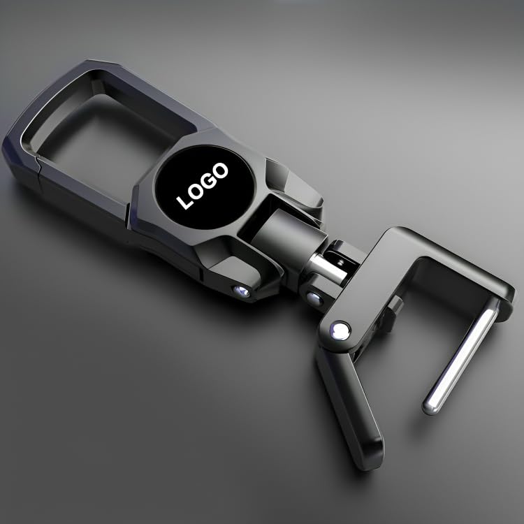 Greenworld Black Dual Side Logo Keychain for Dzire/Swift/Breeza/Scross/Baleno/Alto/Wagonr/Xpresso/Ciaz/Ignis/invicto/jimny (Only Keychain) - Image 4