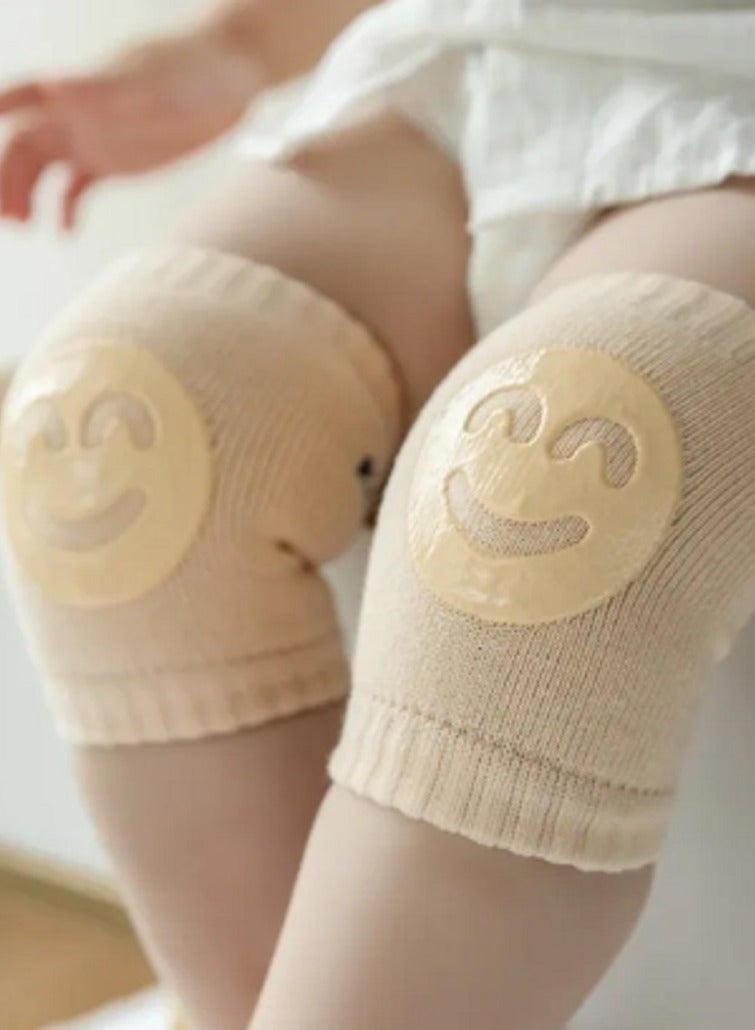 5 ازواج واقيات ركبة مضادة للانزلاق يحمي ركبتي طفلك من الكدمات والجروح عند تعلم الزحف والمشي. مناسبة لجميع المواسم - Image 2