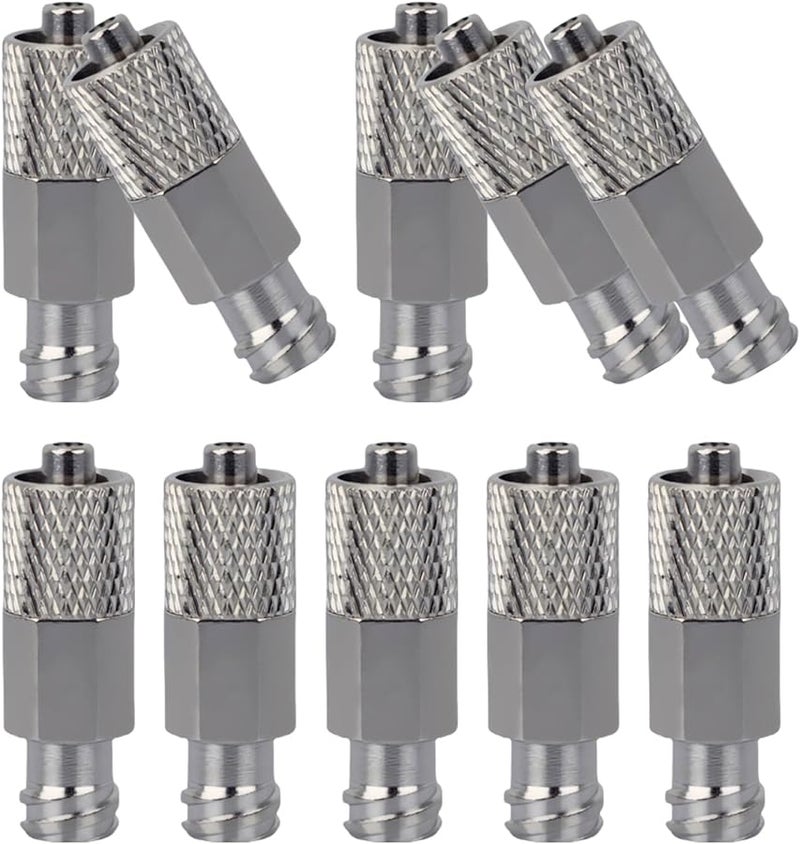 10pcs Luer Extension Adapter Male to Female Abrasion Resistant Connector for Multiple Devices - Image 1
