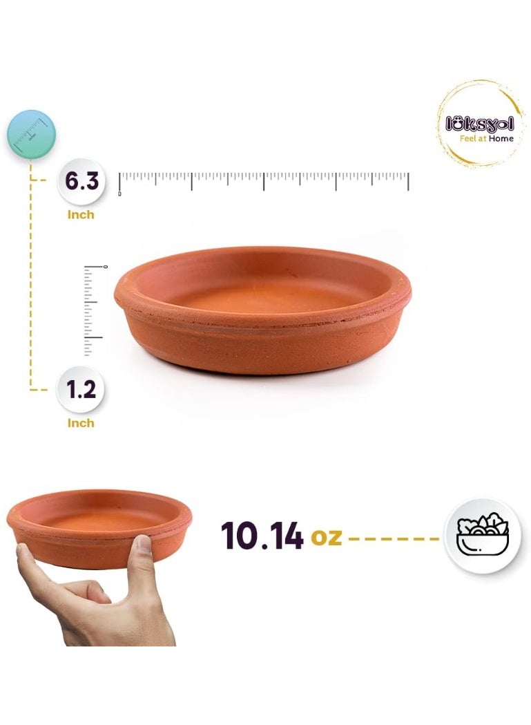 لوكسيول أواني طين طهي من لوكس يول – مصنوعة يدوياً في تركيا – صديقة للبيئة وآمنة للفرن والميكروويف والغسالة – متوفرة بألوان بني وأخضر وأصفر وأزرق وطبيعية غير مغطاة – مقاسات: ١٦×٤، ١٦×٧٫٥، ١٩×٦، ٢٢×١١×٤٫٥ سم – تحافظ على نكهة وحرارة الطعام – مثالية للحساء، اليخنات، المؤكلات المخبوزة، تقديم أنيق لعائلتك وضيوفك – هدية مثالية للأعراس، الانتقالات، محبي الطبخ الصحي والمستدام – طين تركي ناتج عالي الجودة مخبوز بالفرن – آمن للطعام، بدون مواد كيميائية ضارة وخالية من BPA – تغليف قابل لإعادة التدوير – توصية الطهاة، تقييم ٥ نجوم من العملاء – ماركة لوكس يول – تجربة طهي تقليدية تركية تضيف لمسات ريفية وأصيلة على مائدتك - Image 2