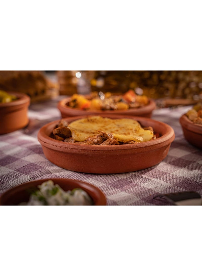لوكسيول أواني طين طهي من لوكس يول – مصنوعة يدوياً في تركيا – صديقة للبيئة وآمنة للفرن والميكروويف والغسالة – متوفرة بألوان بني وأخضر وأصفر وأزرق وطبيعية غير مغطاة – مقاسات: ١٦×٤، ١٦×٧٫٥، ١٩×٦، ٢٢×١١×٤٫٥ سم – تحافظ على نكهة وحرارة الطعام – مثالية للحساء، اليخنات، المؤكلات المخبوزة، تقديم أنيق لعائلتك وضيوفك – هدية مثالية للأعراس، الانتقالات، محبي الطبخ الصحي والمستدام – طين تركي ناتج عالي الجودة مخبوز بالفرن – آمن للطعام، بدون مواد كيميائية ضارة وخالية من BPA – تغليف قابل لإعادة التدوير – توصية الطهاة، تقييم ٥ نجوم من العملاء – ماركة لوكس يول – تجربة طهي تقليدية تركية تضيف لمسات ريفية وأصيلة على مائدتك - Image 5