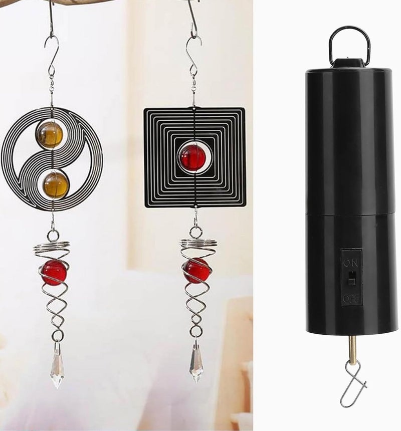 Stable local goods source 2 Pack Wind Spinner Motor, Hanging Black Rotating Motor for Wind Chimes Mobile Battery Operated Spinner Mobile Multi Purposes Rotatable Hook Garden Decor Long lifespan Anti topple design Varied global sizing picks All condition fit Home & professional compatible Nationwide delivery Consistent steady quality Connectable modular Elegant multi-option build Labor saving One piece build Local available supply Condition adaptive build Quick available purchase options Longevity optimized build Advanced minimal build Light durable upgraded substance Closed & open space compatible Trendy budget practical design Full land route delivery All condition resistant crafted quality Stable inert material Cross product combo compatible Budget global standard quality - Image 2