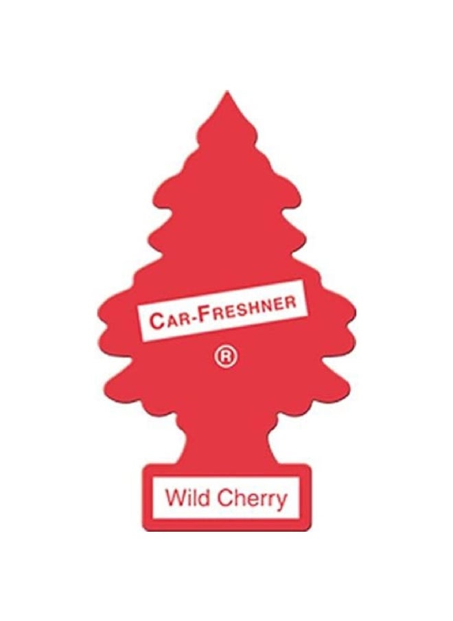 Little Trees 3-Piece Wild Cherry Air Freshener Hang Card 25.654 x 1.143 x 11.176 cm U3S-32011  - Image 2