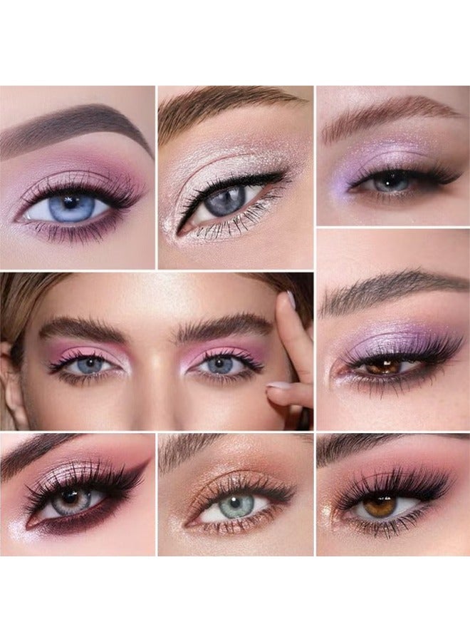 موغ لين تزهر جمالك الخاص - 20 لونا أساسيات رمادي داكن وردي غير لامع لوحة ظلال العيون ، لوحة ماكياج ظلال العيون الوردي الصامتة ، لوحة مكياج السفر ، كل ذلك في واحد مقاوم للماء يدوم طويلا - Image 3