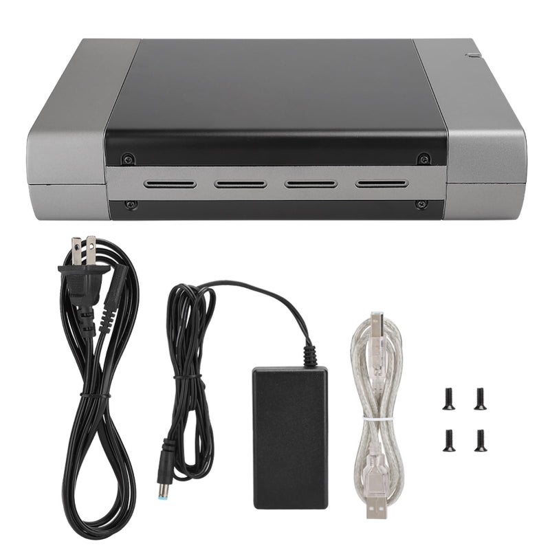 Zopsc 5.25in Optical Drive Enclosure - External USB 2.0 Drive SATA Portable Hard Drive Computer Accessories for and for OS 9.0(US)