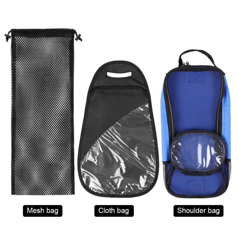 Diving Mask Bag: 44lb Bearing Capacity Drawstring Closure Mesh Bag - Easy Drainage Diving Gear Packing Bag for Adult Diving, Snorkeling Gear Storage - Image 2