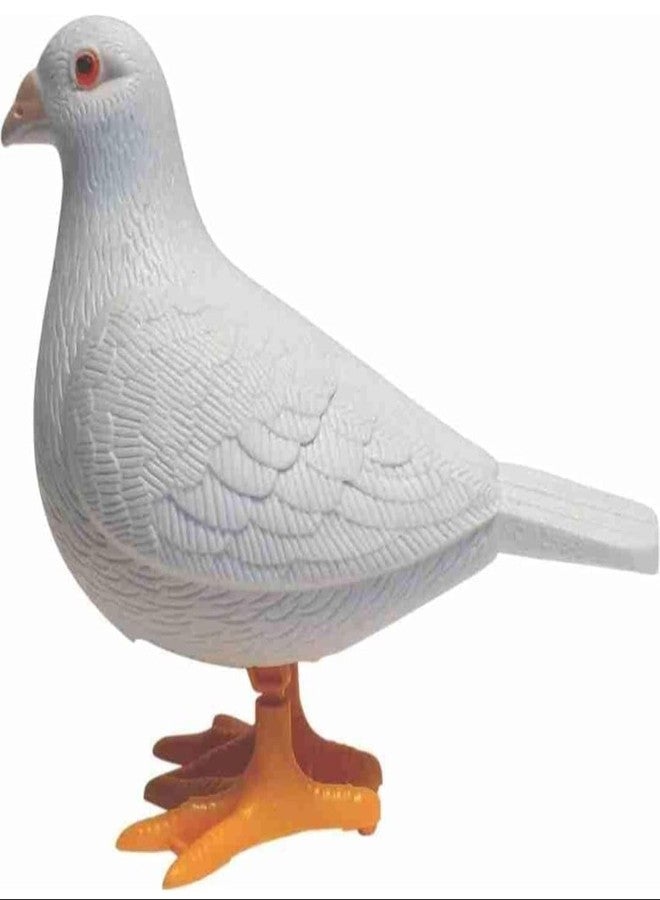 WAAOME® ( Set of 4 kabutar toyy Kabutar Toyy Plastic Bird Figure Kids Toyy Key Start Pigeon Tak Tak Sound Toy Birthday Return Gift (AB870) - Image 3