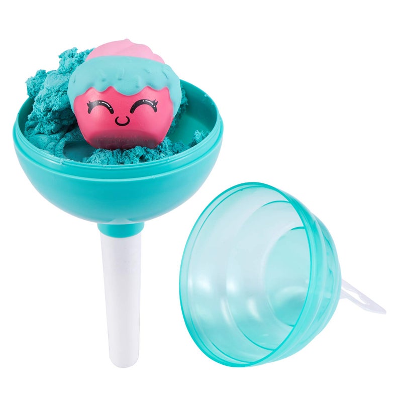 Tobar Oosh Slime Cotton Candy Cuties Series 2 by ZURU (Purple) Scented, Squishy, Fluffy, Soft, Stretchy, Stress Relief, Party Favors, Non-Stick with Collectible Cutie Slow Rise Toy - Image 2