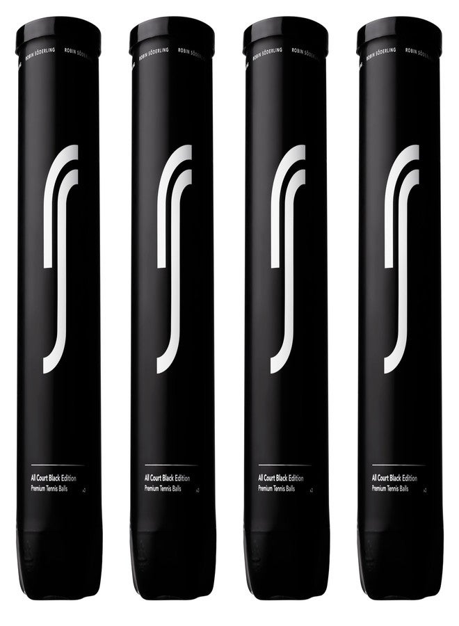 RS All Court Black Edition Tennis Balls (1 Dozen - 12 Balls) - Image 2