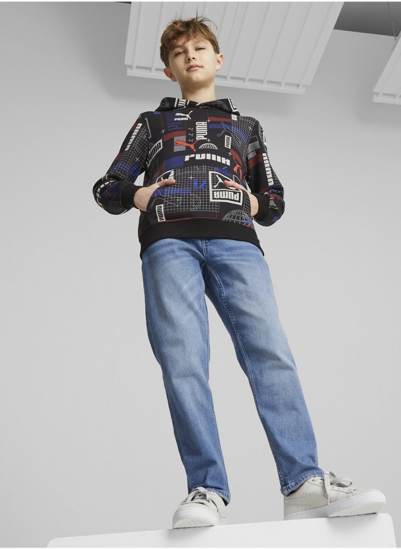 PUMA - Classics Gen. Boys Longsleeve Hoodie - Image 1