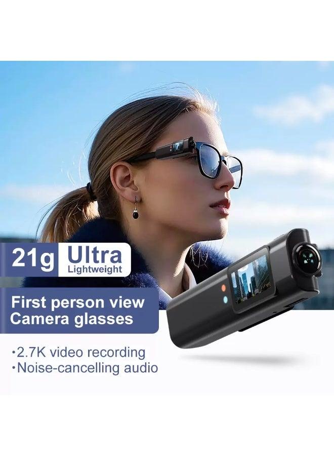 2025 new glasses sports camera 1080P with WIFI first angle camera DV outdoor portable sports cycling travel recorder - Image 1