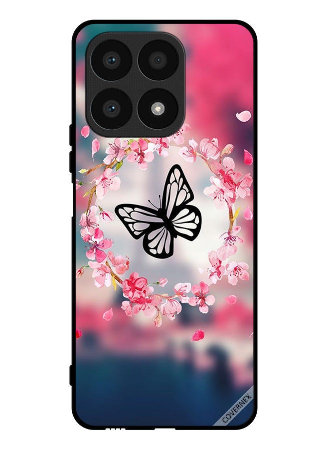 Covernex Protective Case Cover For Honor X8a Butterfly In Flower Ring - Image 1