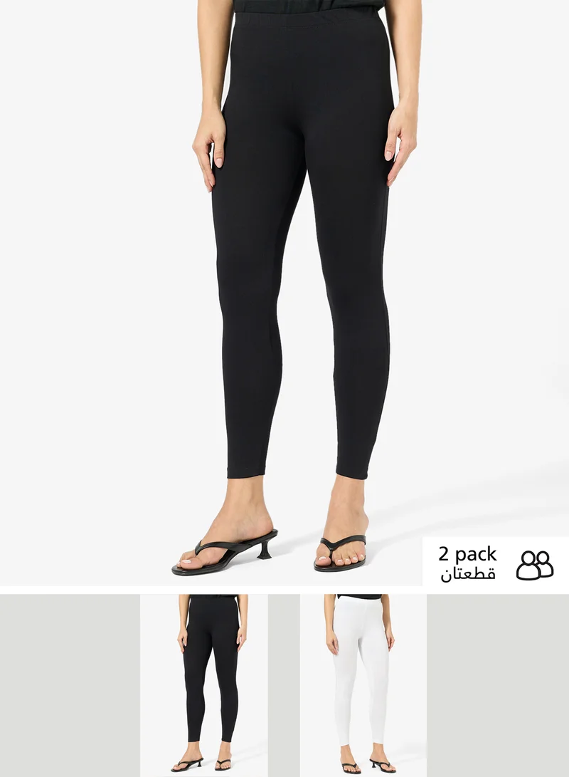 ريبلز مع نمشي Ladies Leggings 2-piece Pack