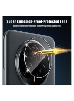 General [2+2] pieces Realme 14 Pro Plus 5G Tempered Glass Screen Protector and Camera Protector, Anti-scratch 9H Hardness Anti-bubble Tempered Glass Screen Protector  - Image 5