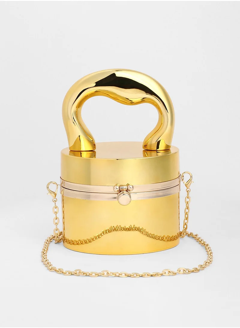 Haute Sauce The Caldera Gloss Bucket Bag