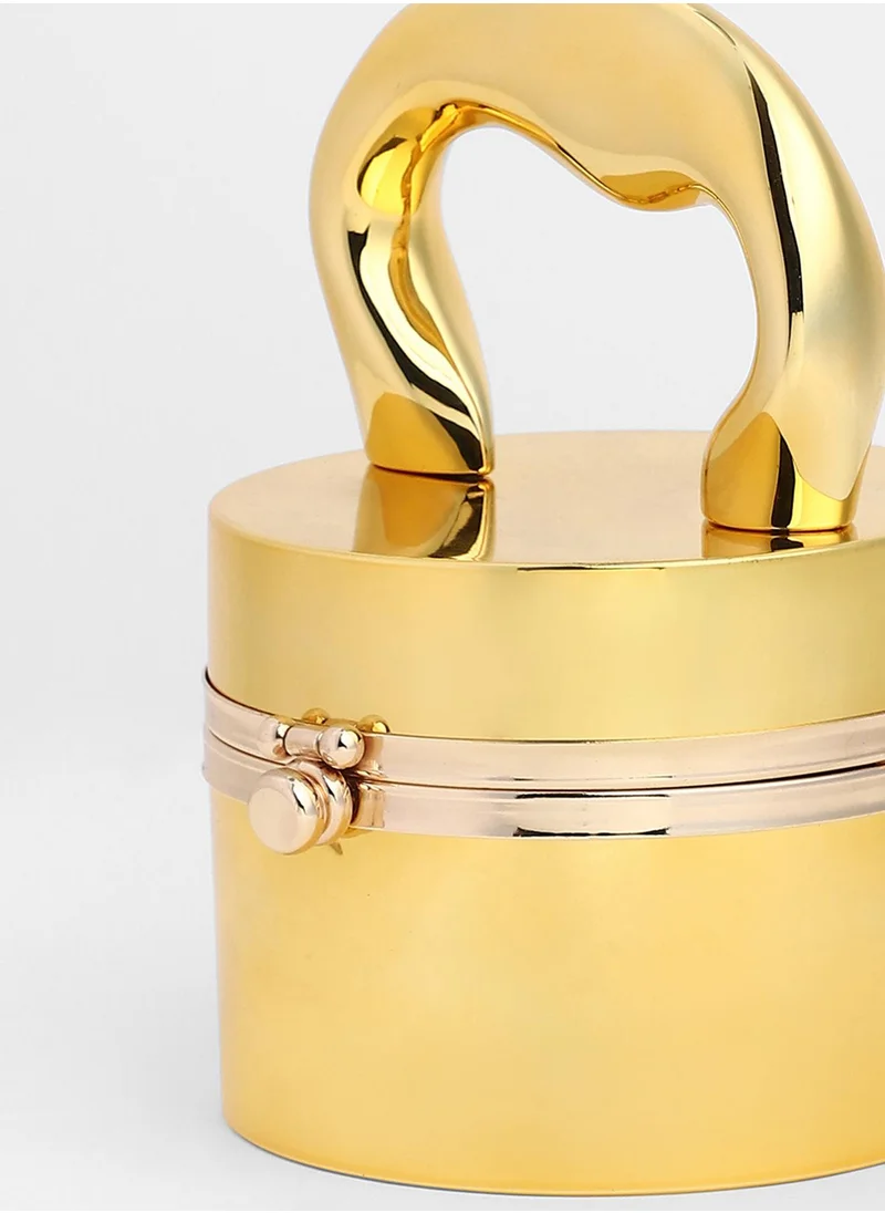 Haute Sauce The Caldera Gloss Bucket Bag