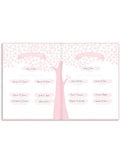 pearhead Little Blossoms Baby Keepsake Book Baby Photo Album Baby Girl Memory Book Pink Polka Dot  - Image 2