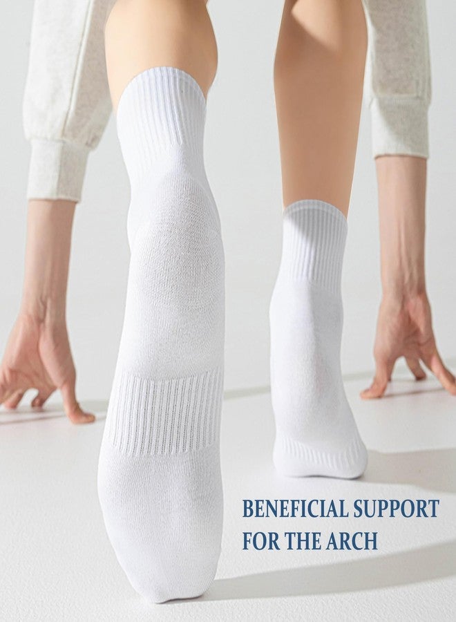 UoUoUosocks 6 Pairs Athletic Socks for Men/Women (9-11, black) - Image 4