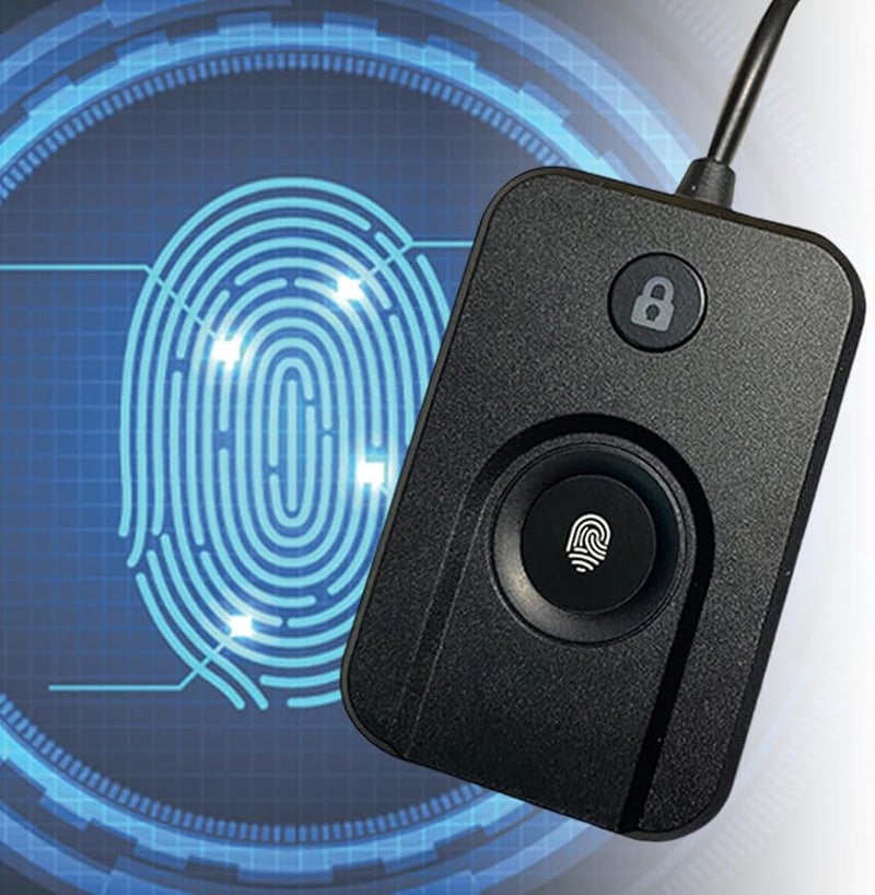 USB Fingerprint Scanner For PC With Desktop Mount Supports Multiple Accounts Secure Biometric Login Device - Image 4