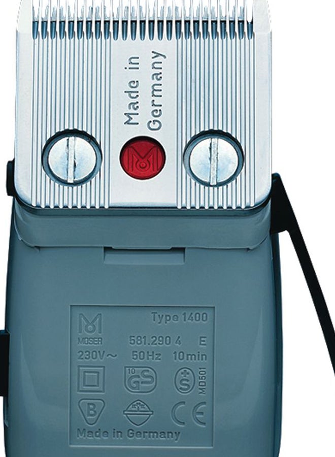 MOSER 1400 Professional Corded Hair Clipper For Men (Made In Germany) | Precision Stainless Steel Blade | Cutting Length Adjustor With 6 Preset Positions | Quiet And Powerful Motor (1400-0150) Burgandy - Image 5