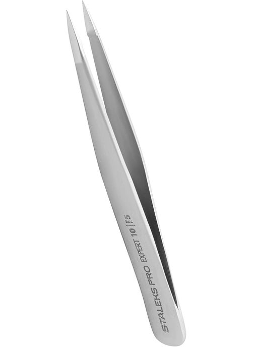 Ingrown Hair Tweezers  STALEKS PRO  Type 5  Pinpoint Tip Tweezer  Surgical Stainless Steel  Durability  Precision  Handmade  for Experts  and Professionals