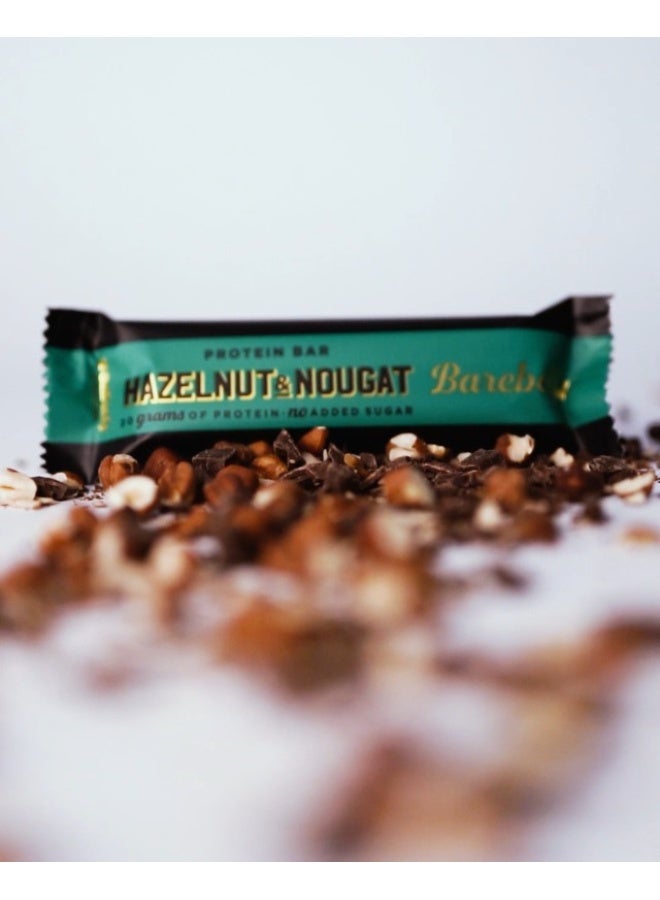 Barebells Protein Bars Hazelnut Nougat Pack of 12 No Sugar - Image 3
