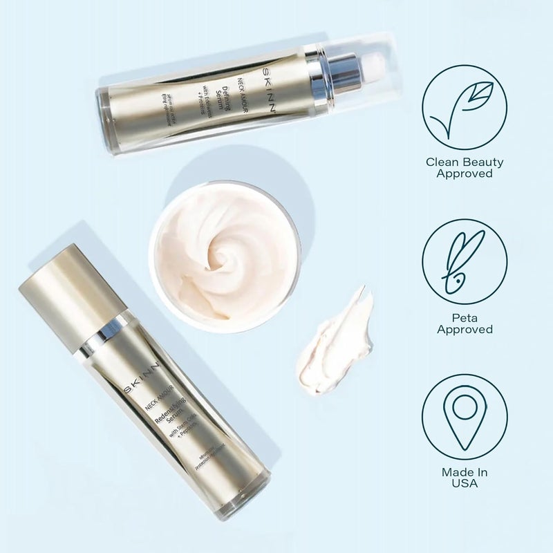 Skinn سيروم تحديد الرقبة المضاد للشيخوخة من SKINN لعلاج شد الرقبة وتخفيف الوزن تحت الذقن - Image 5