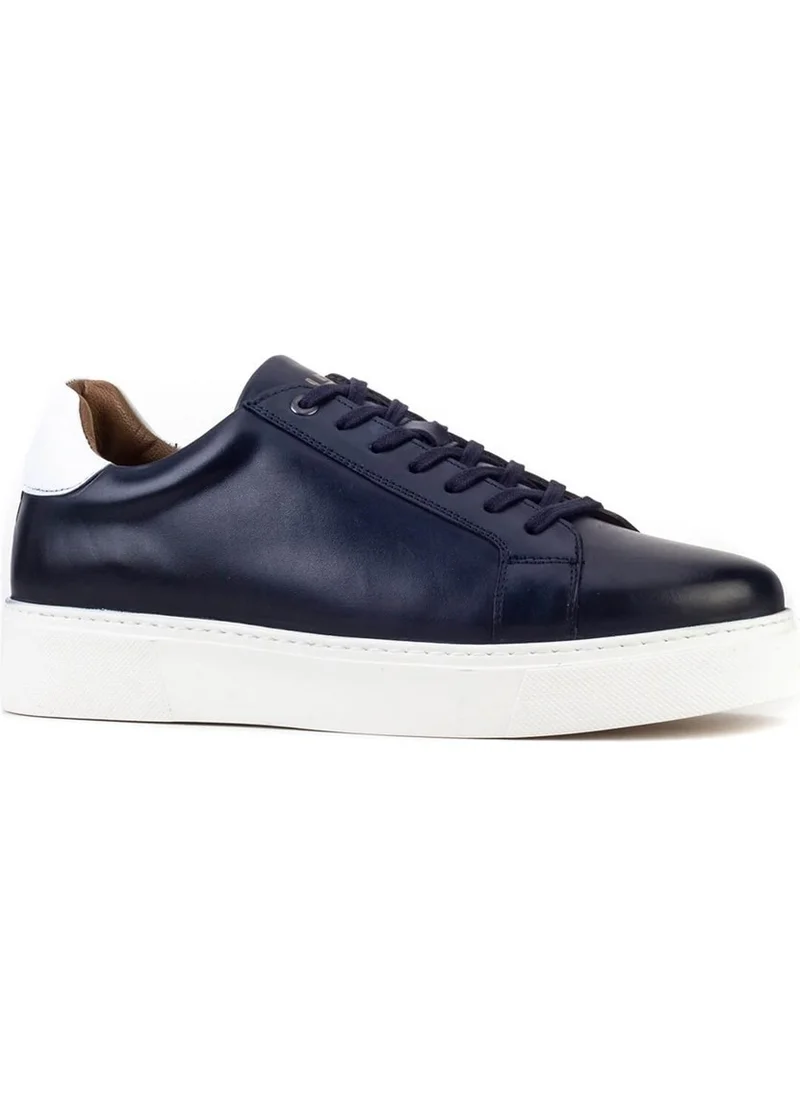 كاباني Portland Men's Casual Sneaker Erekek Shoes 378M1495 Navy Blue