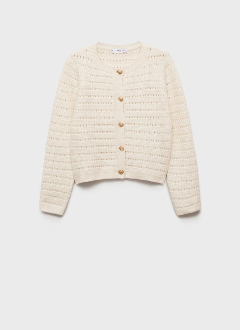 MANGO Openwork Details Jacket  - Image 5