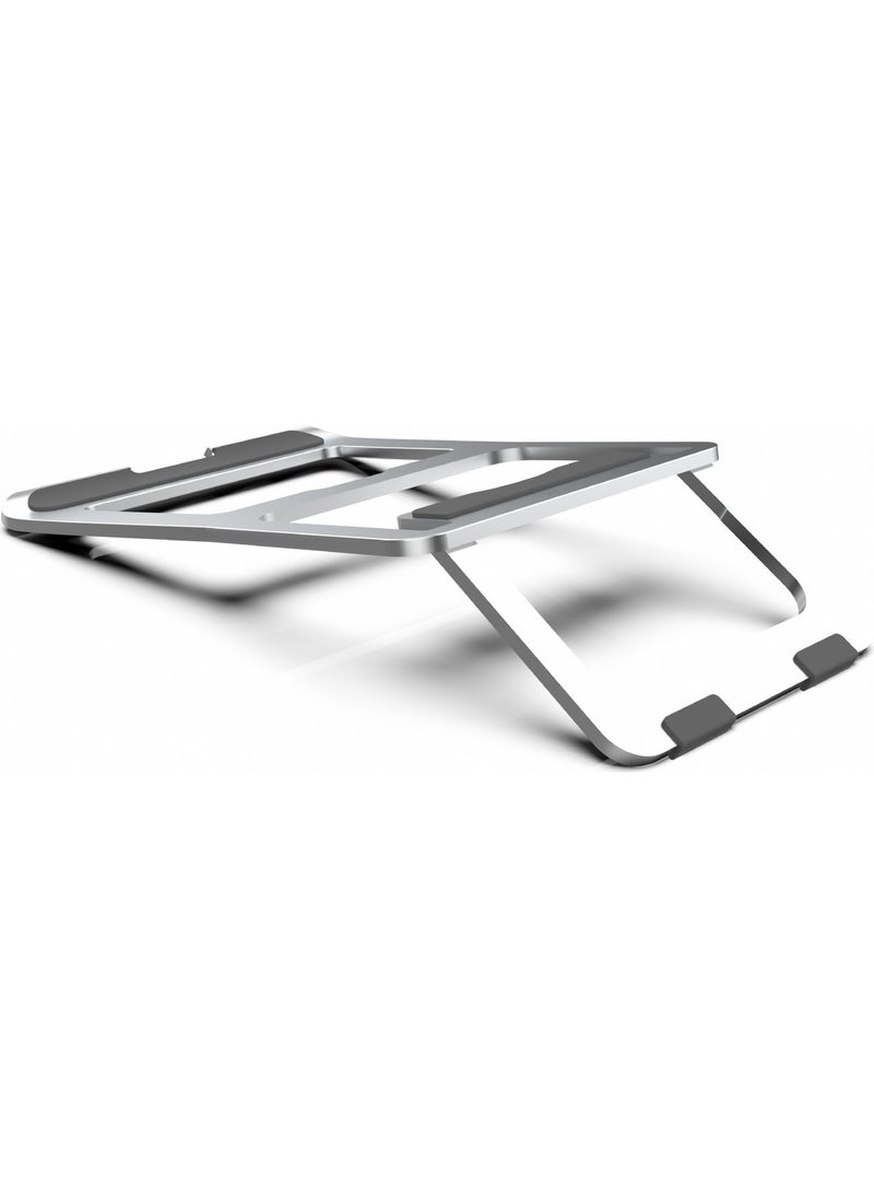 Inca - Foldable Notebook Stand Aluminum Modern Design Laptop Stand INC-121S Unique - Image 1