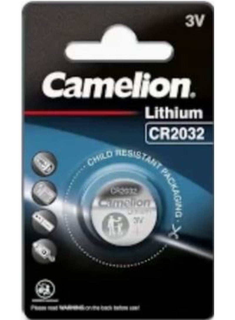 1-Piece Camelion CR2032 Lithium 3V Battery