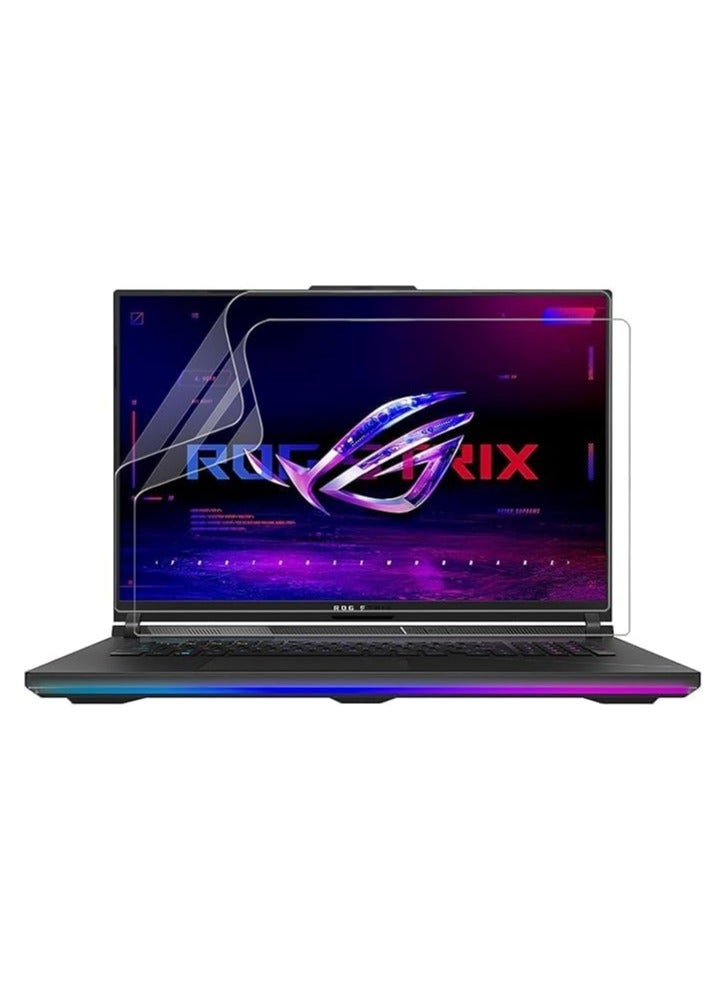 2-Pack Screen Protector Compatible with 2025 ASUS ROG Strix SCAR 16 G635L Gaming Laptop (16-inch), Scratch Resistant HD Crystal Clear Soft Film