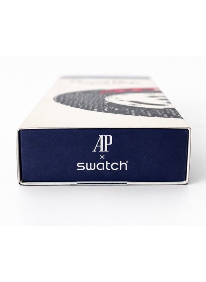 Audemars Piguet x Swatch Swatch x Audemars Piguet Royal Pop HUIT BLANC Mechanical Pocket Watch – White - Image 3