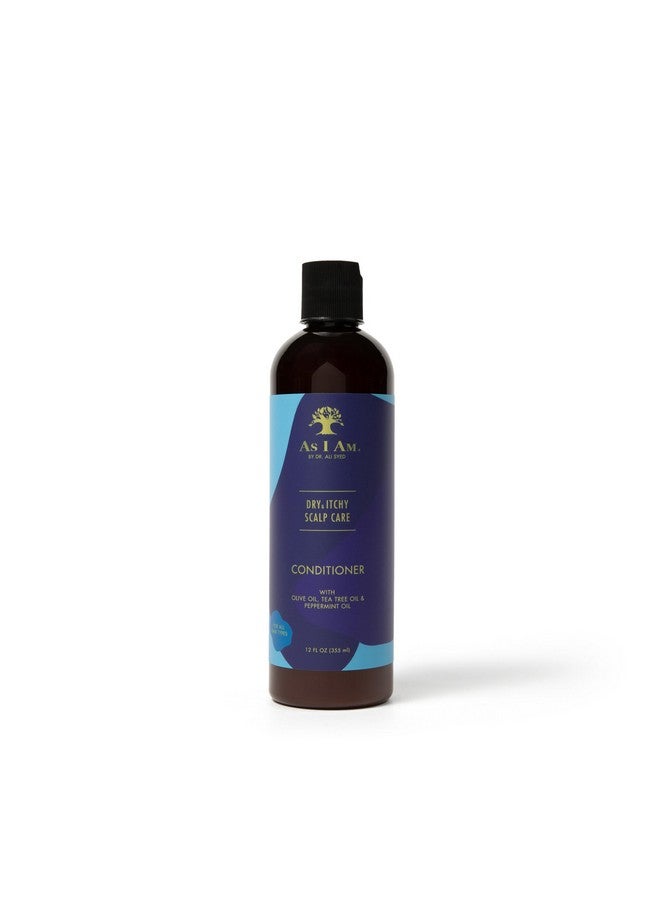 As I Am Dry & Itchy Scalp Care Conditioner - 16 ounce - Nourish and moisturize the scalp. - With Olive Oil, Tea Tree Oil & Peppermint Oil - Image 1