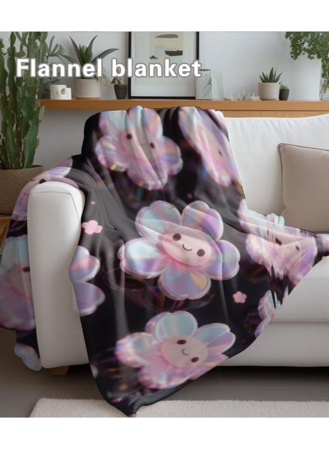 عام بطانية رقيقة من الفانيلا الكرتونية للأطفال والرضع (دافئة ومريحة، ومناسبة للنوم والألعاب) 70 سم * 100 سم - Image 4