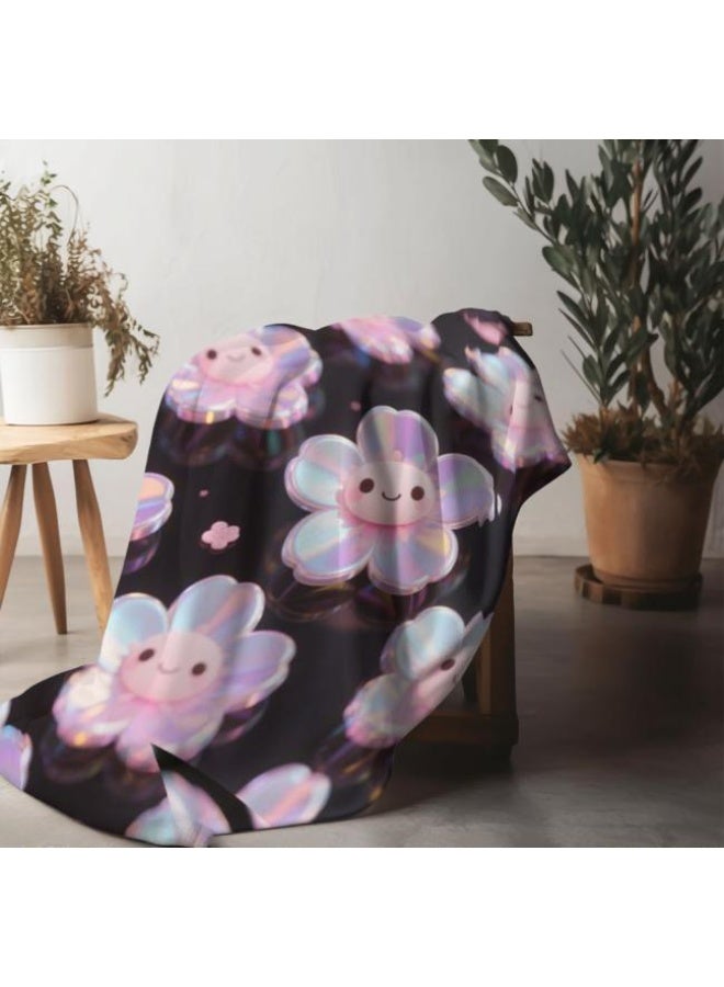 عام بطانية رقيقة من الفانيلا الكرتونية للأطفال والرضع (دافئة ومريحة، ومناسبة للنوم والألعاب) 70 سم * 100 سم - Image 5