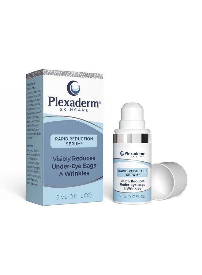 Plexaderm Rapid Reduction Eye Serum - Advanced Formula Anti Aging Visibly Reduces Under-Eye Bags, Wrinkles, Dark Circles, Fine Lines & Crow's Feet Instantly Instant Wrinkle Remover for Face - Image 1