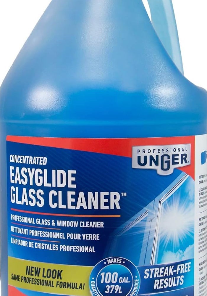 Unger Professional Streak-Free EasyGlide Glass Cleaner Concentrate - 1 Gallon (Makes 100 Gallons) - Image 1