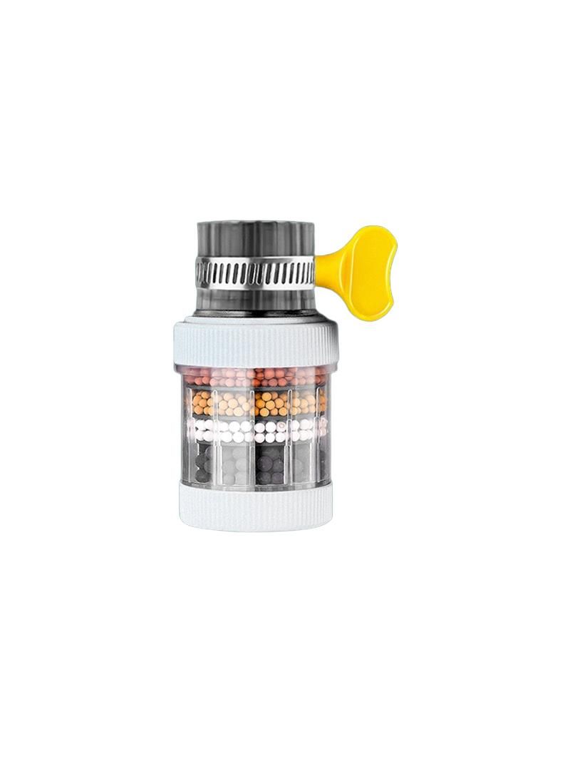 White Removable And Washable Six-layer Filter Activated Carbon Kitchen Household Tap Water Purifier Water Filter