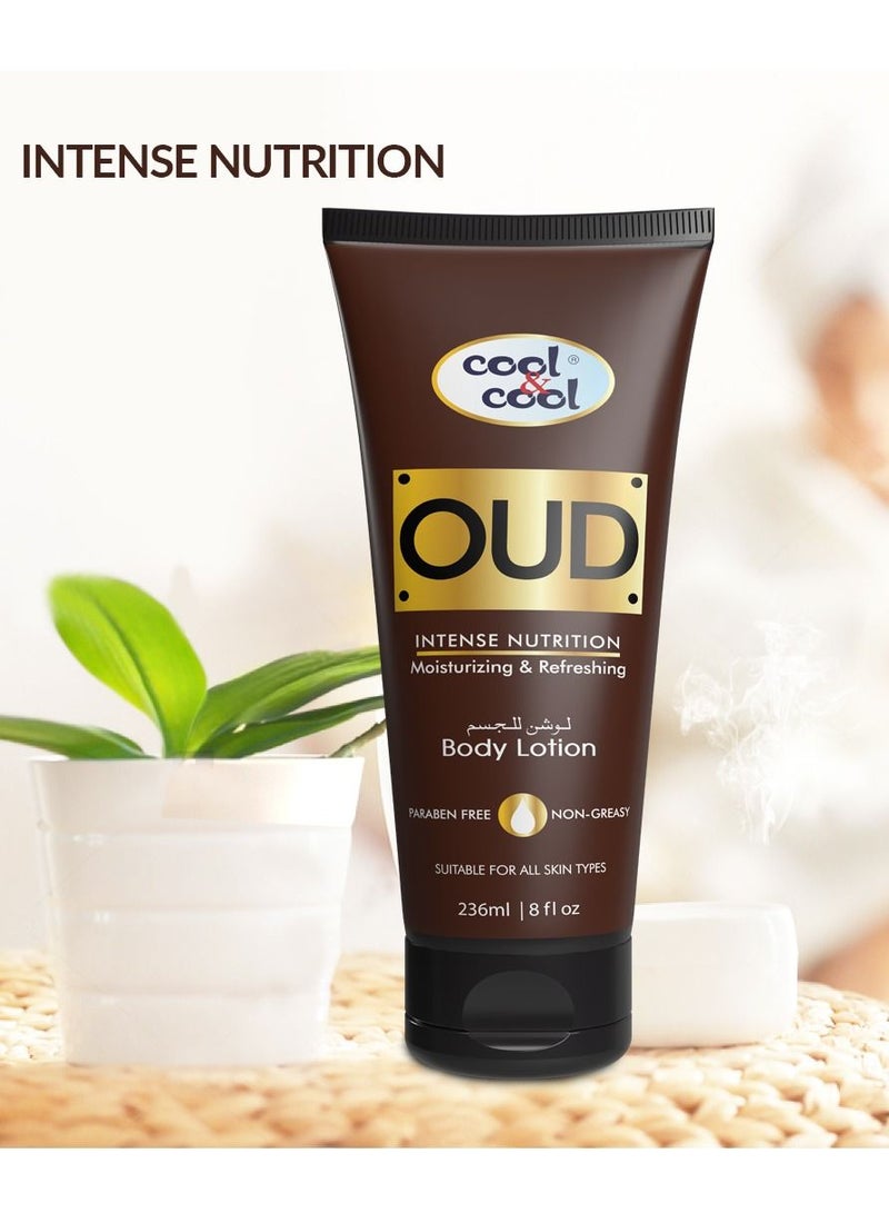 كول اند كول لوشن الجسم Cool & Cool Oud 236 مل - Image 2