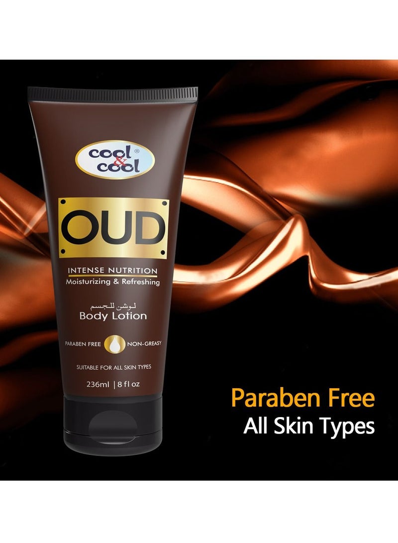 كول اند كول لوشن الجسم Cool & Cool Oud 236 مل - Image 3