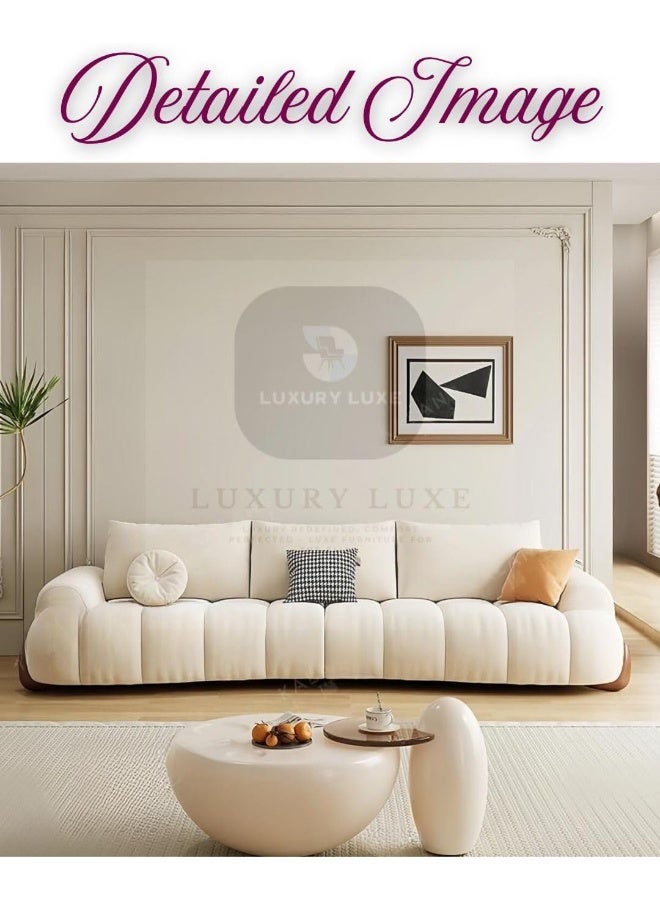 Luxury Luxe Cloud 3+2+1 Seater Sofa Set