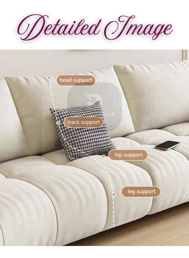 Luxury Luxe Cloud 3+2+1 Seater Sofa Set