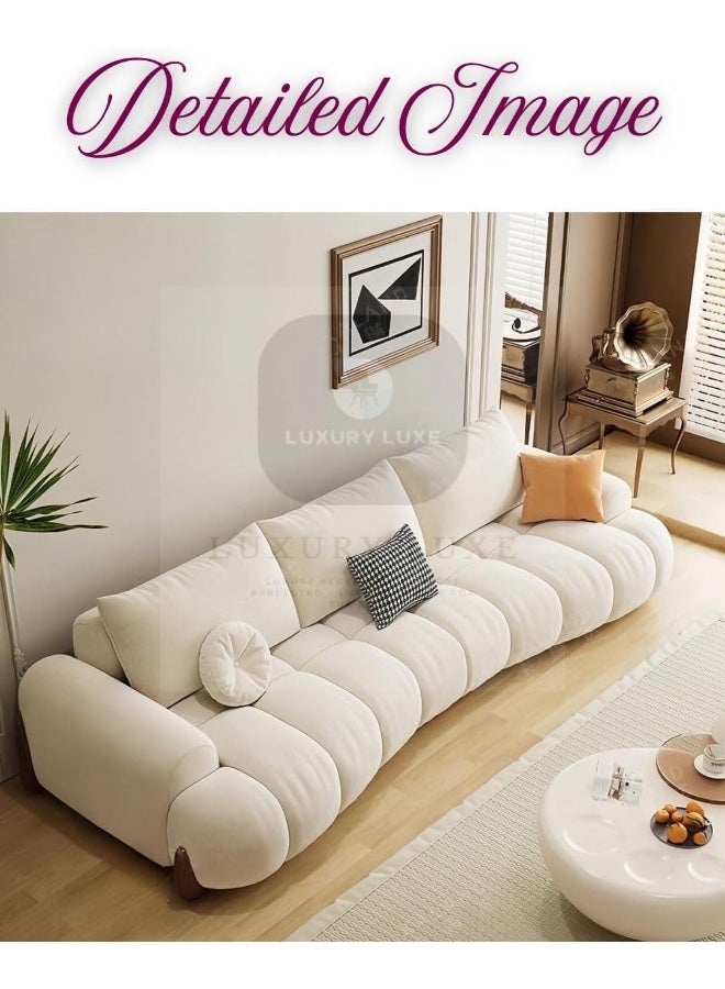 Luxury Luxe Cloud 3+2+1 Seater Sofa Set