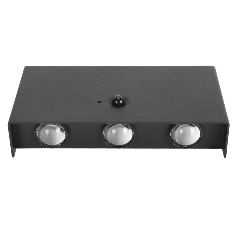 Battery Operated Wall Sconce Rechargeable Motion Sensor Indoor Wall Lights LED Magnetic Up Down Wall Lamp with Touch Switch Black - Image 2