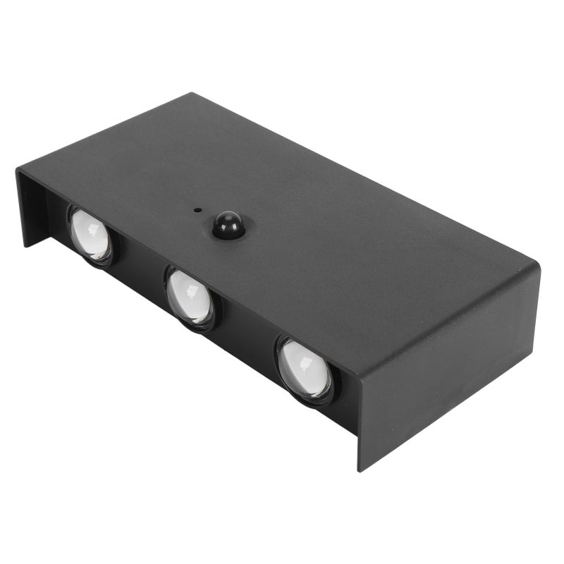 Battery Operated Wall Sconce Rechargeable Motion Sensor Indoor Wall Lights LED Magnetic Up Down Wall Lamp with Touch Switch Black - Image 3