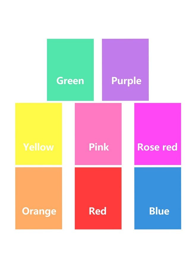 FFNIU Colored Overlays For Dyslexia, 8 Pcs Dyslexia Tools For Kids, Dyslexia Reading Strips, Colored Transparency Sheets For Early Readers, Adhd And Visual Stress, 11In X 8.5In - Image 3