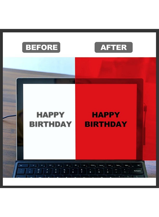 FFNIU Colored Overlays For Dyslexia, 8 Pcs Dyslexia Tools For Kids, Dyslexia Reading Strips, Colored Transparency Sheets For Early Readers, Adhd And Visual Stress, 11In X 8.5In - Image 2