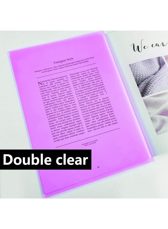 FFNIU Colored Overlays For Dyslexia, 8 Pcs Dyslexia Tools For Kids, Dyslexia Reading Strips, Colored Transparency Sheets For Early Readers, Adhd And Visual Stress, 11In X 8.5In - Image 4